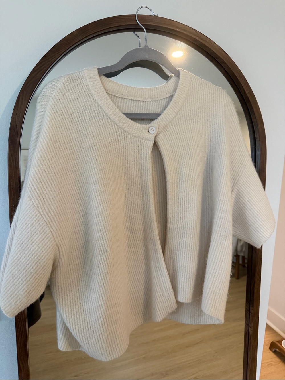 Daily Drills One Button Sweater